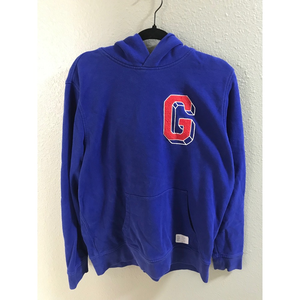 Gap Varsity Royal Blue Retro College Hoodie Large